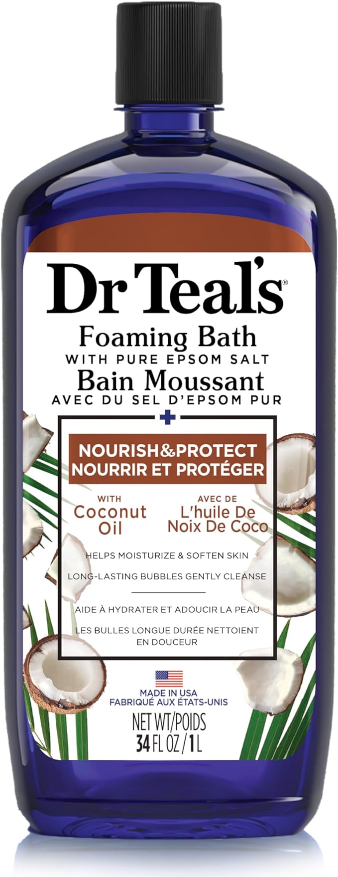 Dr Teal’s Epsom Salt Foaming Bath Variety Pack - 34 oz - Beauty Exchange Beauty Supply