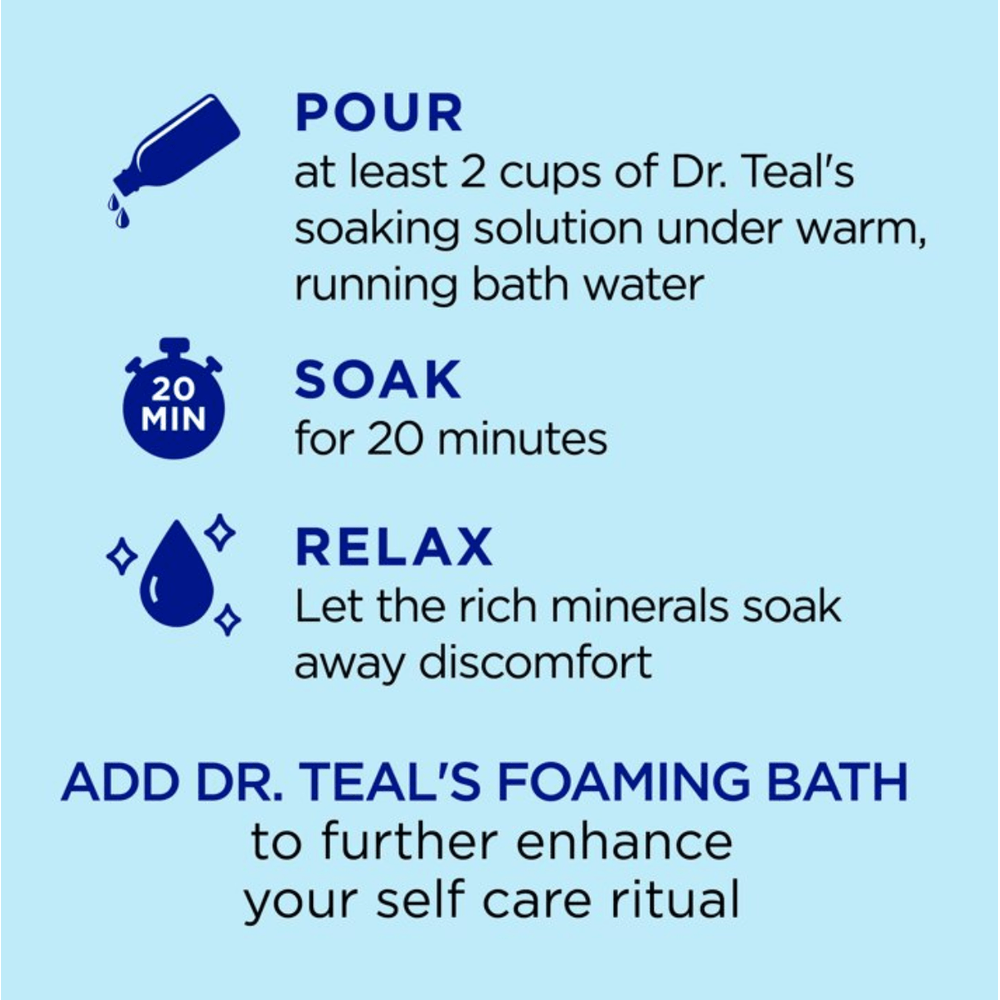 Dr Teal's Restorative Minerals Epsom Salt Soak Magnesium Blend - 7lb - Beauty Exchange Beauty Supply