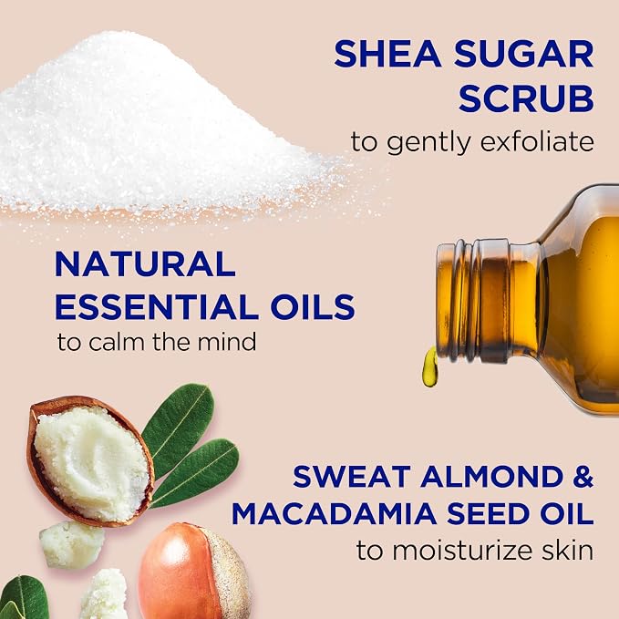 Dr. Teal's Shea Sugar Scrub – Shea Butter & Almond Oil 19 oz - Beauty Exchange Beauty Supply