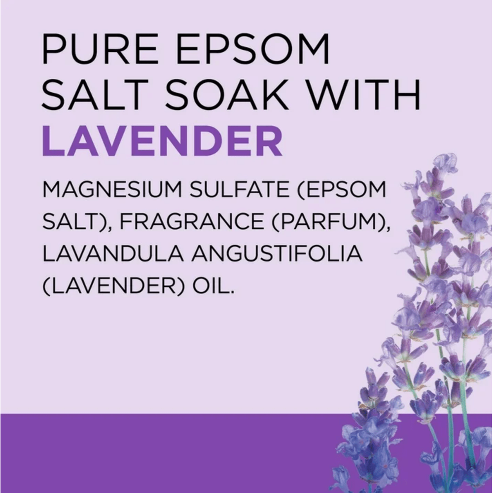 Dr Teal's Soothe & Sleep Lavender Epsom Salt Soak - 1lb - Beauty Exchange Beauty Supply
