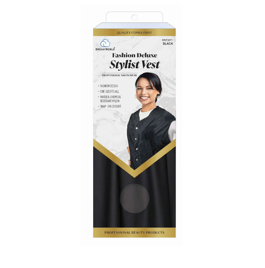 Dream Scottie's Stylist Vest – Black - Beauty Exchange Beauty Supply