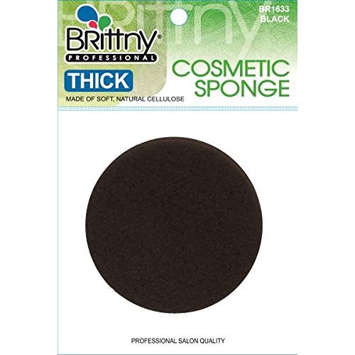 Dream World Brittny Black Cosmetic Sponge – Perfect for Smooth, Flawless Blending | Thin, Thick, Thin & Thick - Beauty Exchange Beauty Supply