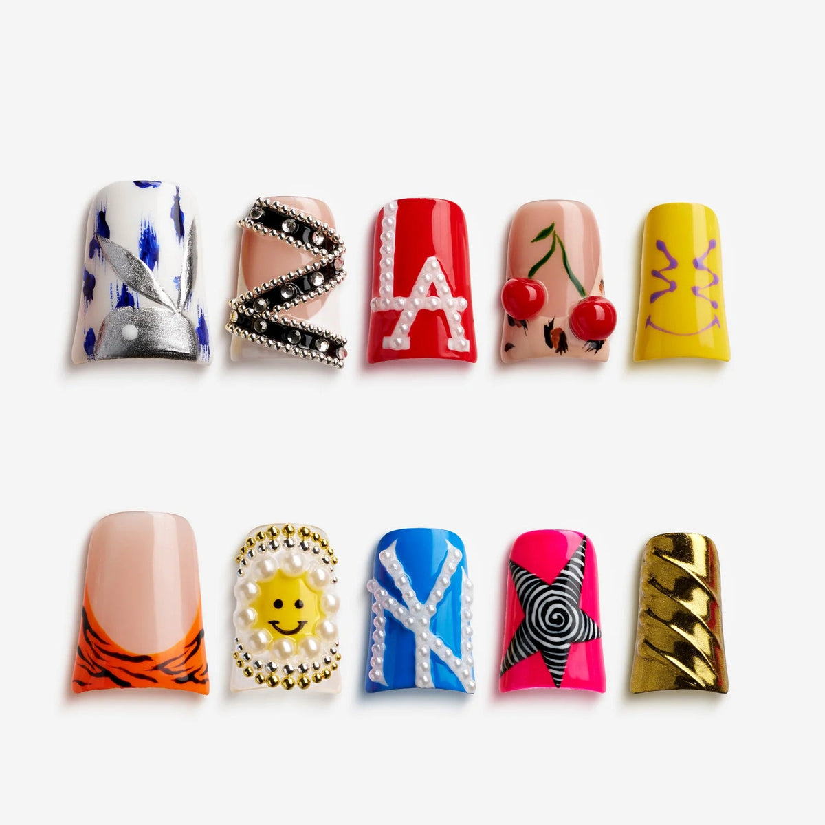 DressUp Modern Artbeat Press-On Nails – Short Duck - Beauty Exchange Beauty Supply