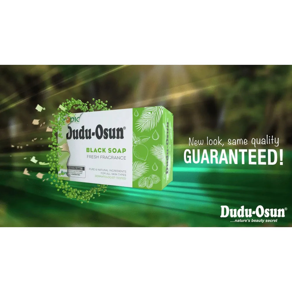 Dudu‑Osun Fresh Fragrance African Black Soap – 150 g - Beauty Exchange Beauty Supply