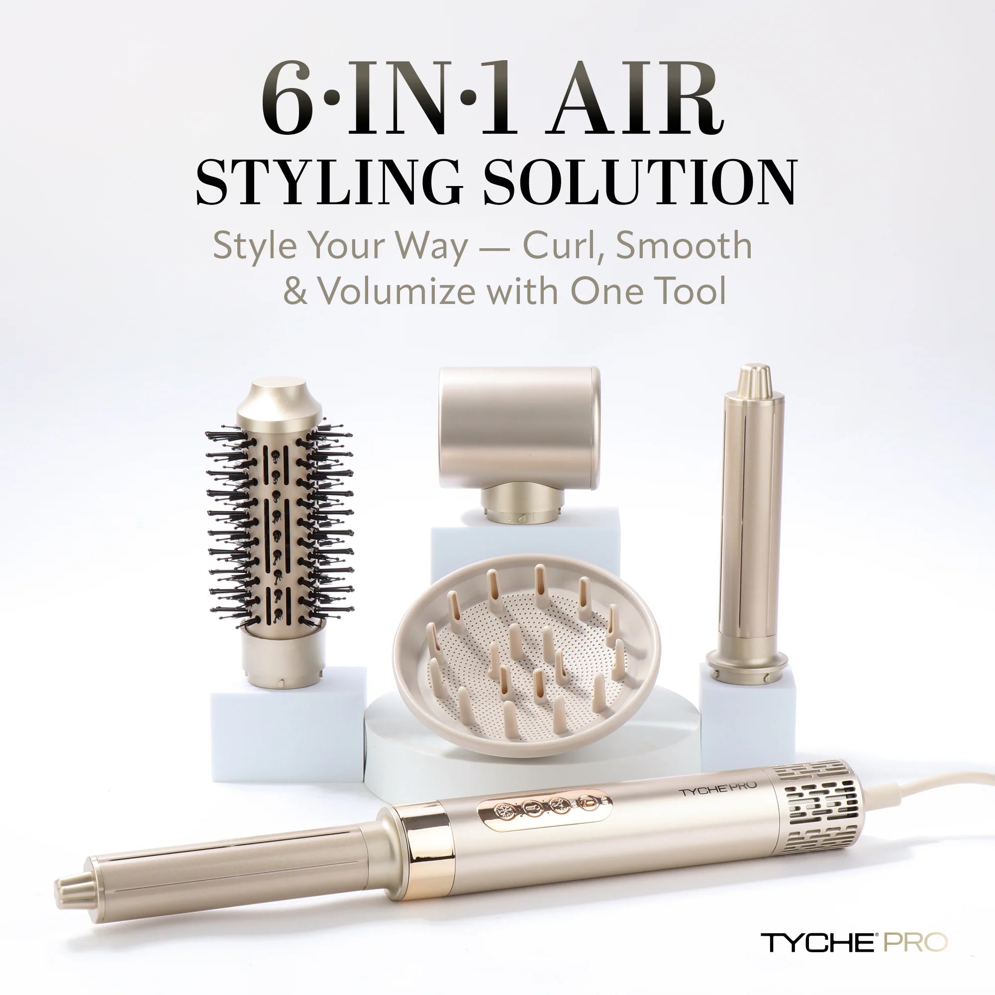 Tyche Pro – 6-in-1 Styler