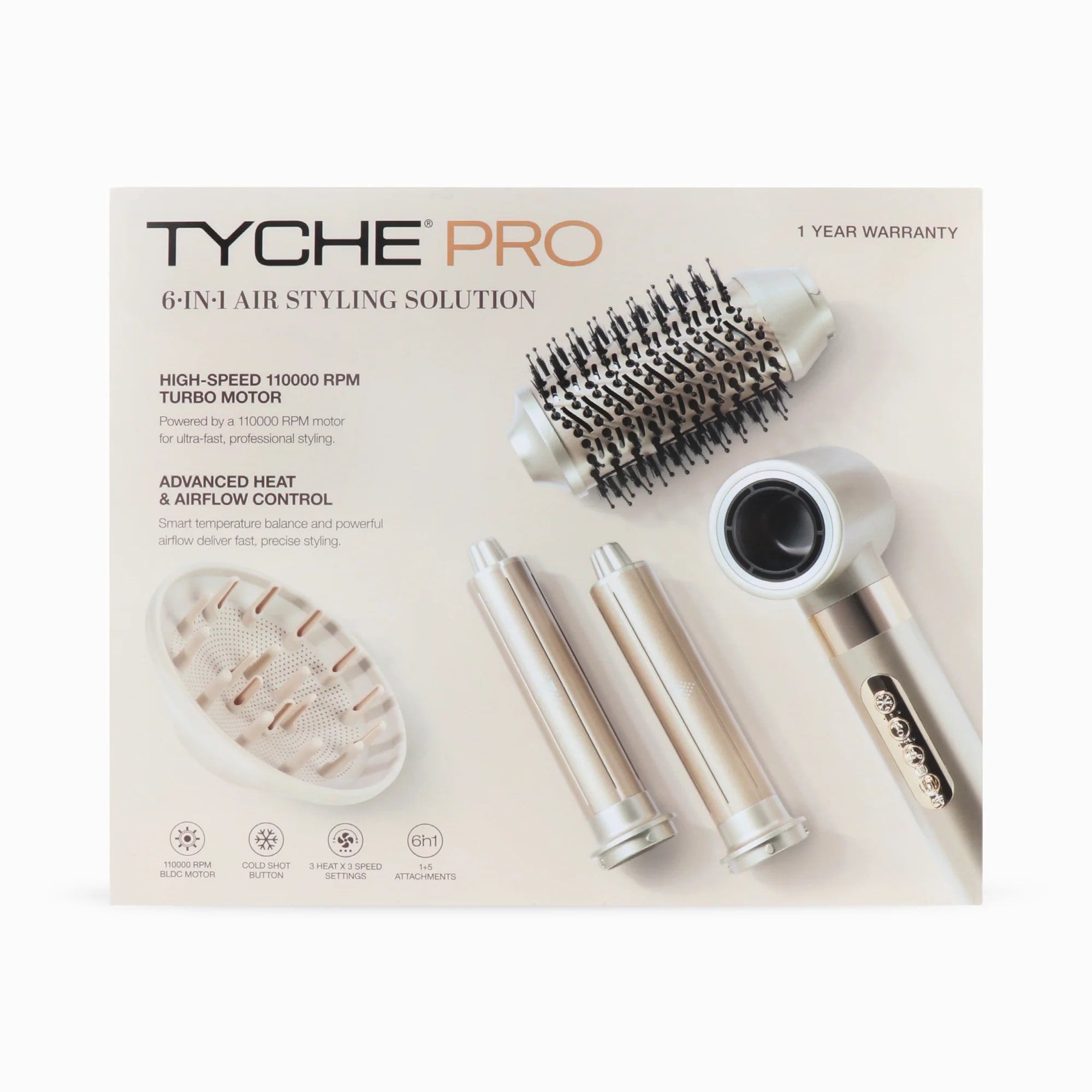 Tyche Pro – 6-in-1 Styler