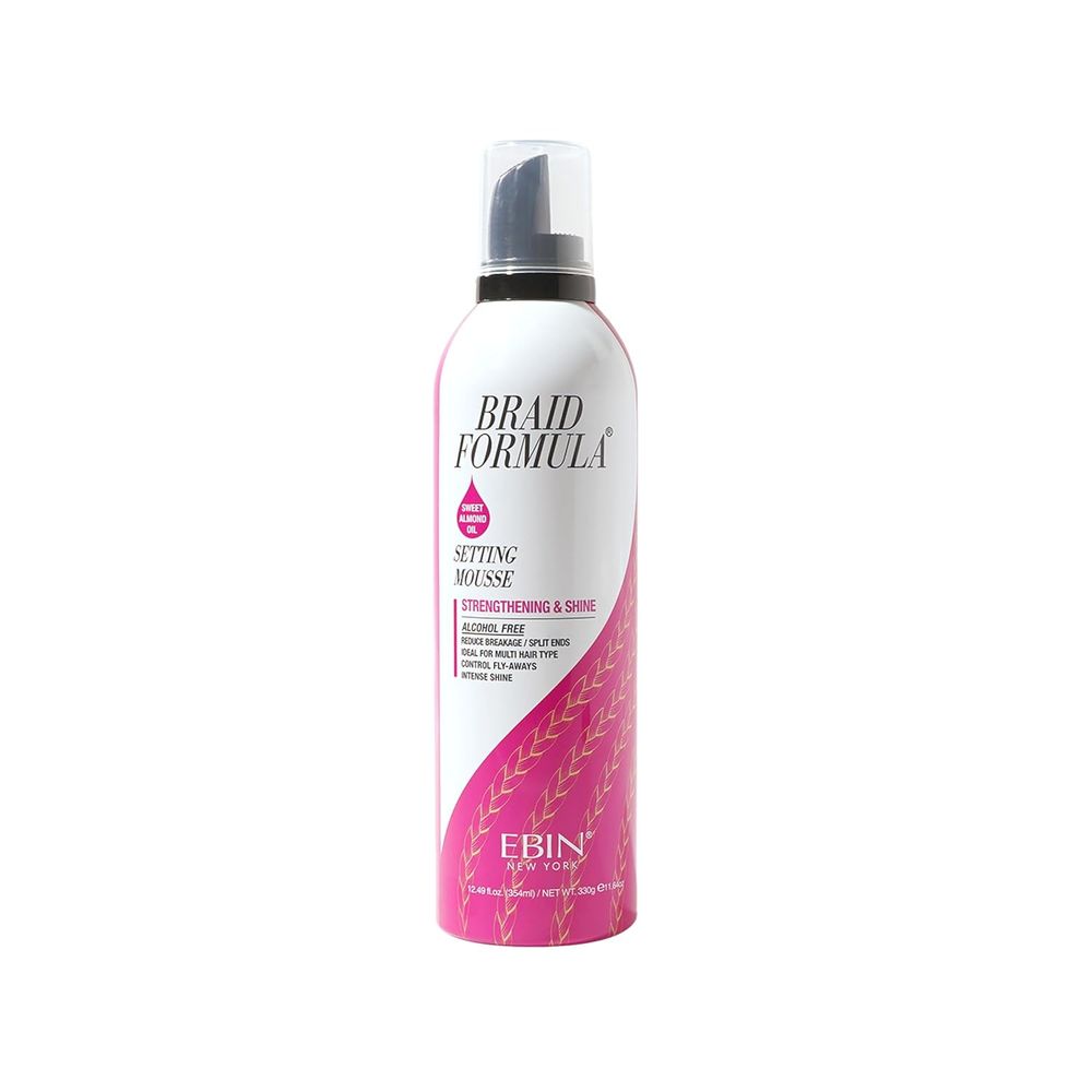 Ebin Braid Formula Setting Mousse – 12.49 oz & 2.7 oz - Beauty Exchange Beauty Supply