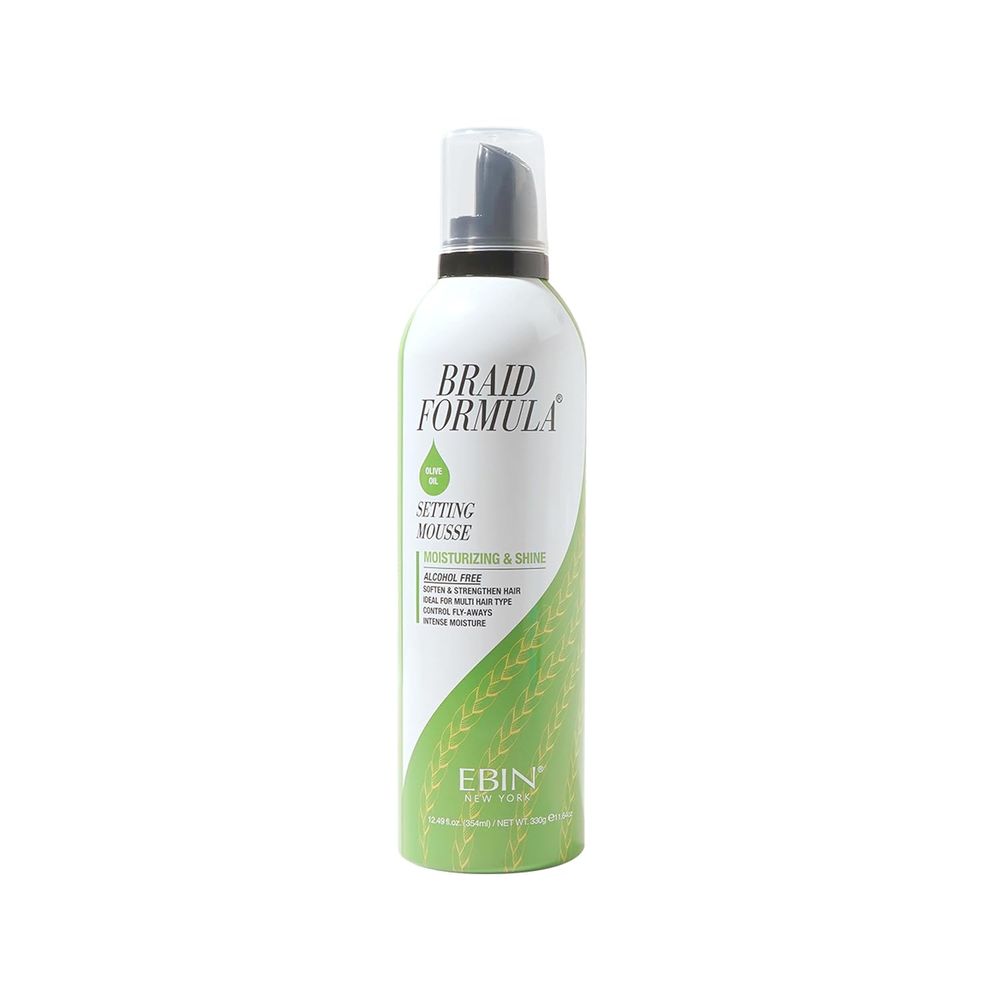 Ebin Braid Formula Setting Mousse – 12.49 oz & 2.7 oz - Beauty Exchange Beauty Supply