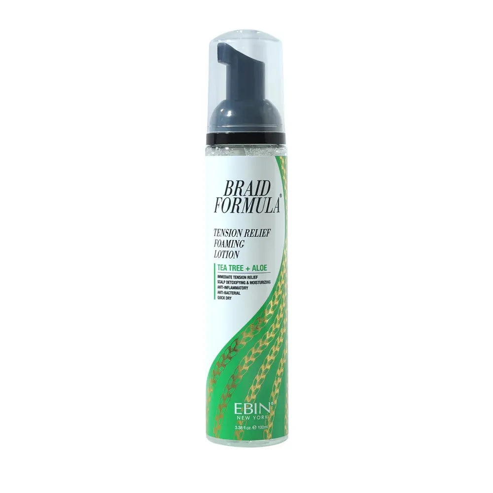 Ebin Braid Formula Tension Relief Foaming Lotion – 8.5 oz - Beauty Exchange Beauty Supply