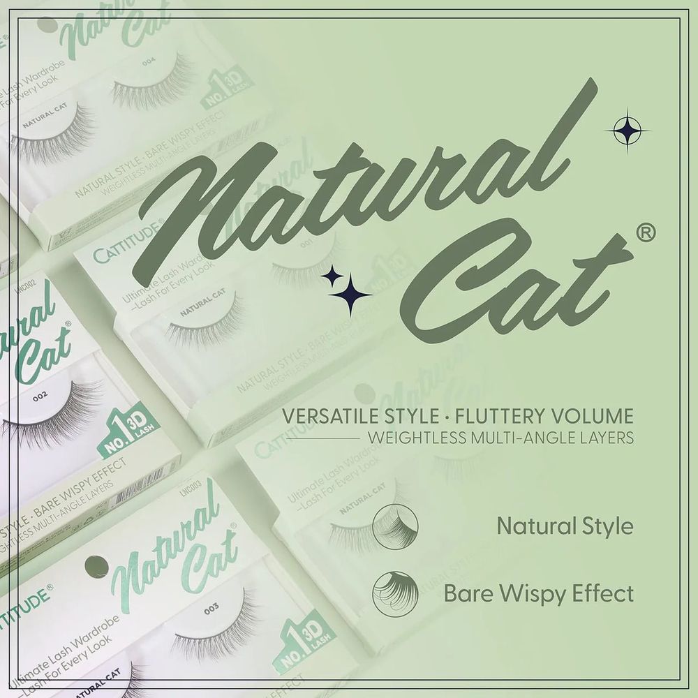 EBIN CATTITUDE Lashes Faux Mink Styles – 01 to 06 - Beauty Exchange Beauty Supply