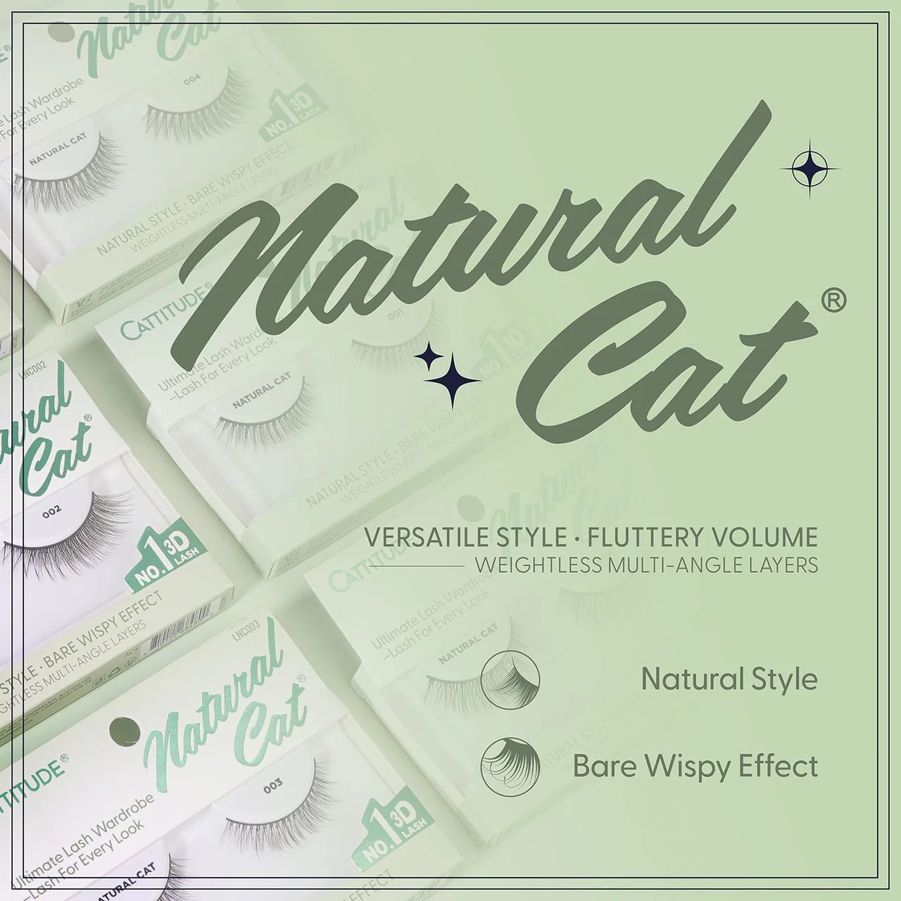 EBIN CATTITUDE Lashes Faux Mink Styles – 01 to 06 - Beauty Exchange Beauty Supply