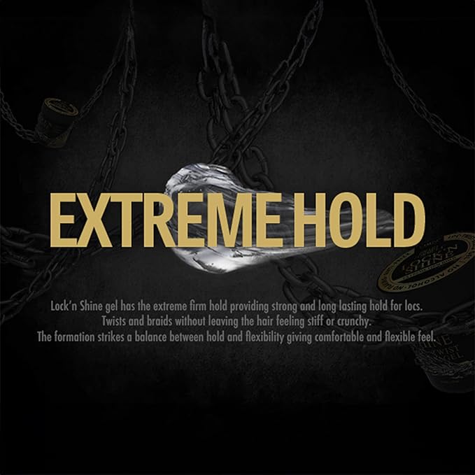 EBIN Lock’n Shine Braid Gel – Extreme Hold 8oz - Beauty Exchange Beauty Supply