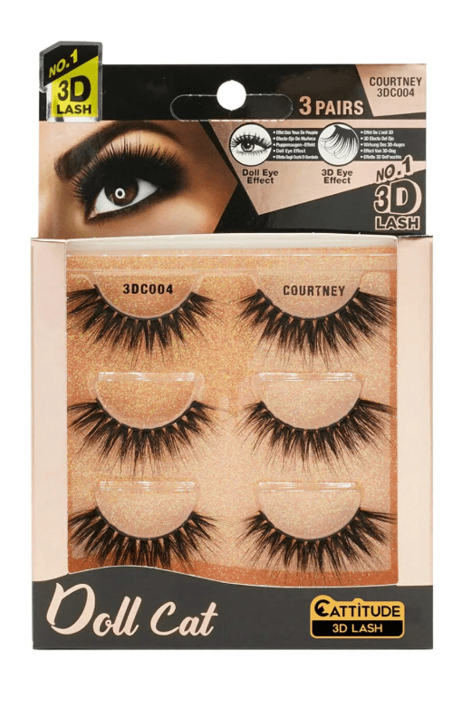 Ebin New York 3D Lashes (3 Pairs) - Beauty Exchange Beauty Supply