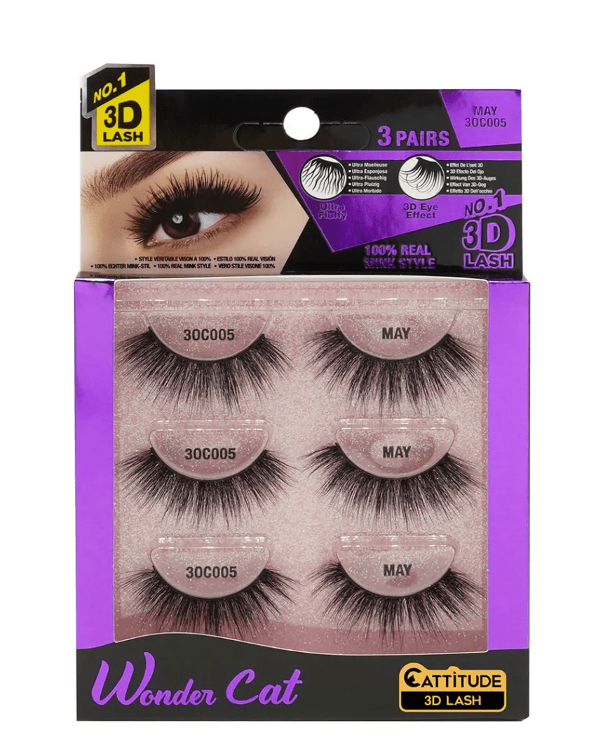 Ebin New York 3D Lashes (3 Pairs) - Beauty Exchange Beauty Supply