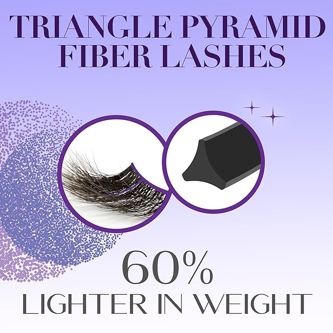 Ebin New York CATTITUDE 5D PM False Eyelashes – Styles 001–006 | Soft Faux Mink, Clear Band, Spaced Volume | Lightweight & Reusable Evening Glam - Beauty Exchange Beauty Supply