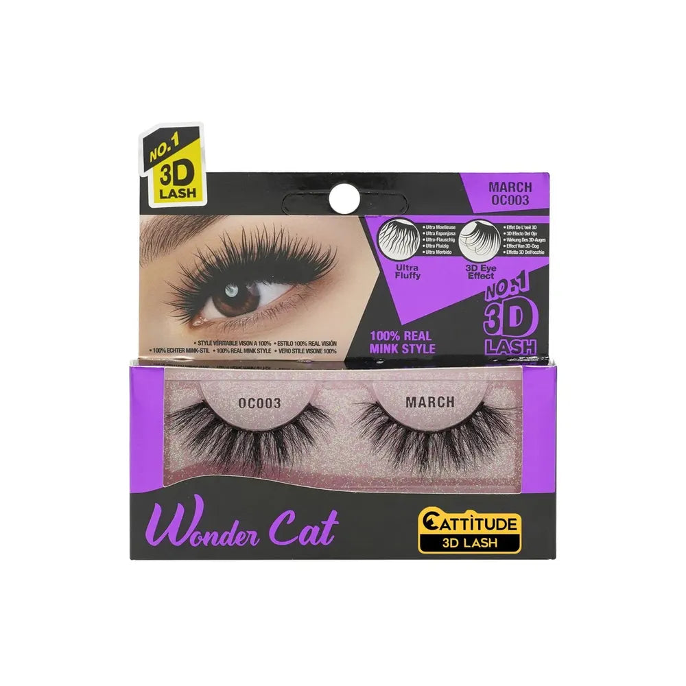 Ebin New York Wonder Cat 3D Faux Mink Lash Collection - Beauty Exchange Beauty Supply