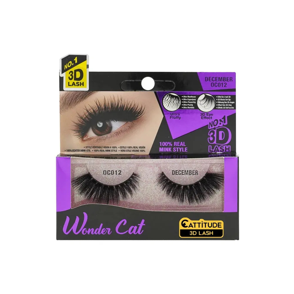 Ebin New York Wonder Cat 3D Faux Mink Lash Collection - Beauty Exchange Beauty Supply