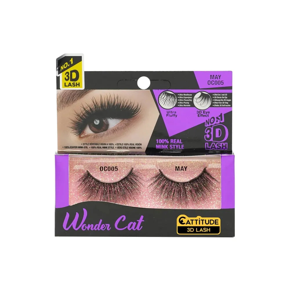 Ebin New York Wonder Cat 3D Faux Mink Lash Collection - Beauty Exchange Beauty Supply