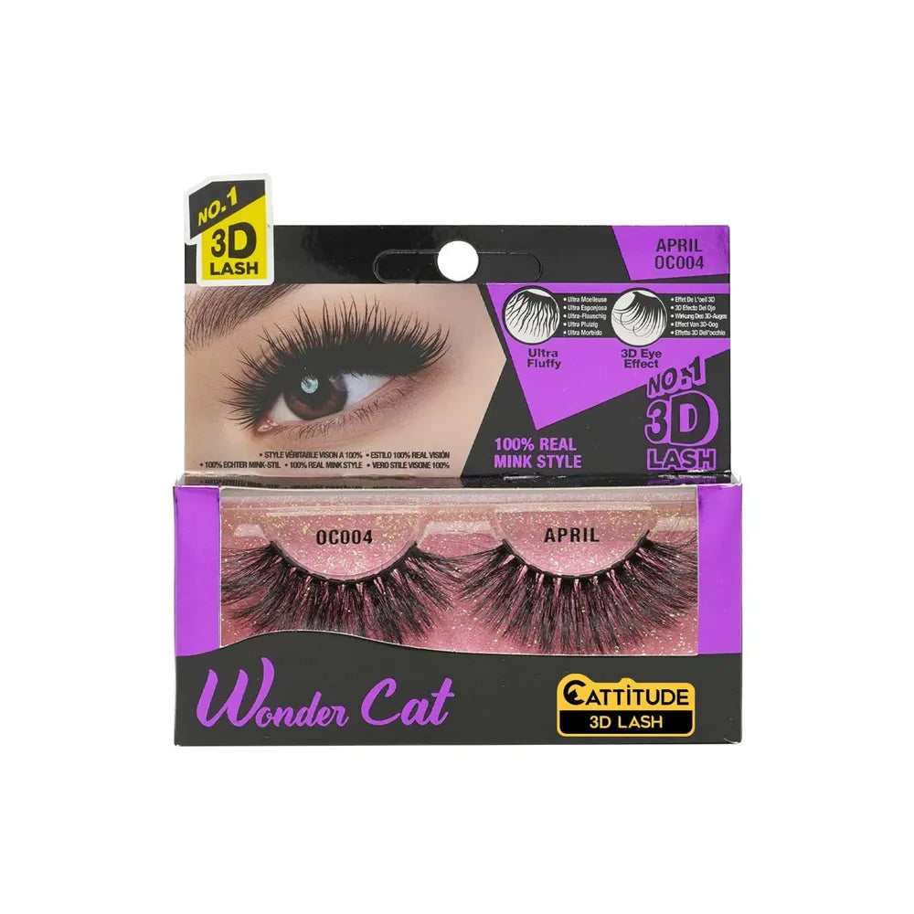 Ebin New York Wonder Cat 3D Faux Mink Lash Collection - Beauty Exchange Beauty Supply