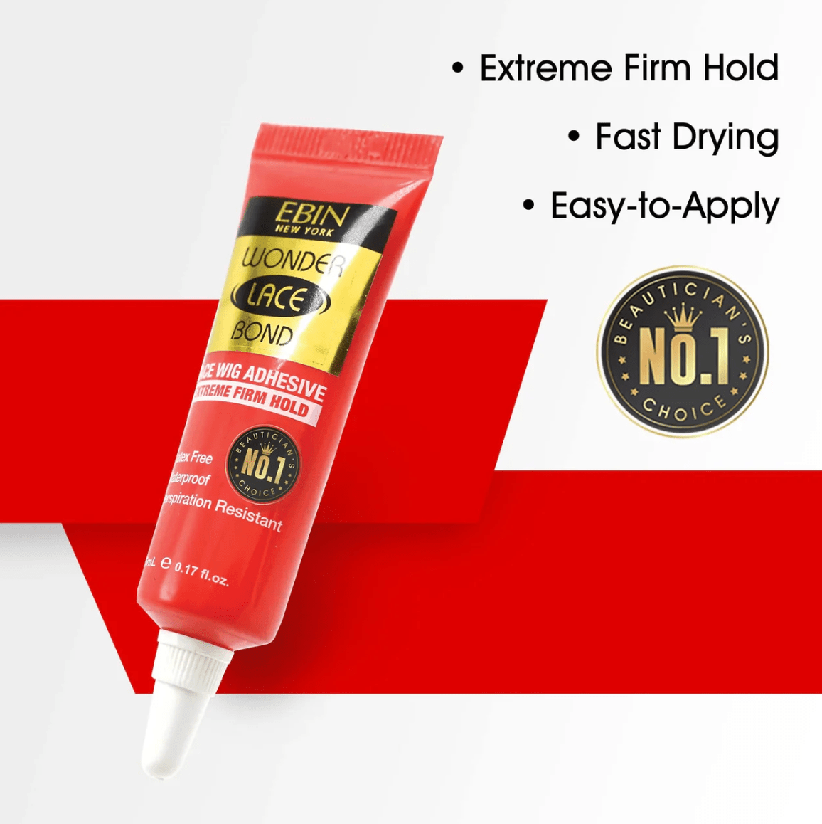 Ebin New York Wonder Lace Bond Tube - 0.23oz - Beauty Exchange Beauty Supply