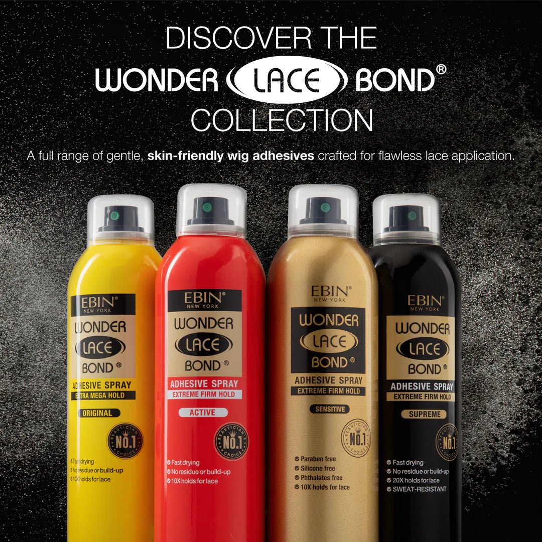 Ebin Wonder Lace Bond Adhesive Spray - Original Extra Mega Hold - Beauty Exchange Beauty Supply