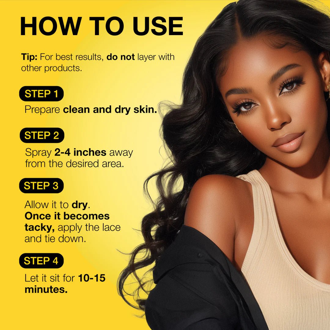Ebin Wonder Lace Bond Adhesive Spray - Original Extra Mega Hold - Beauty Exchange Beauty Supply