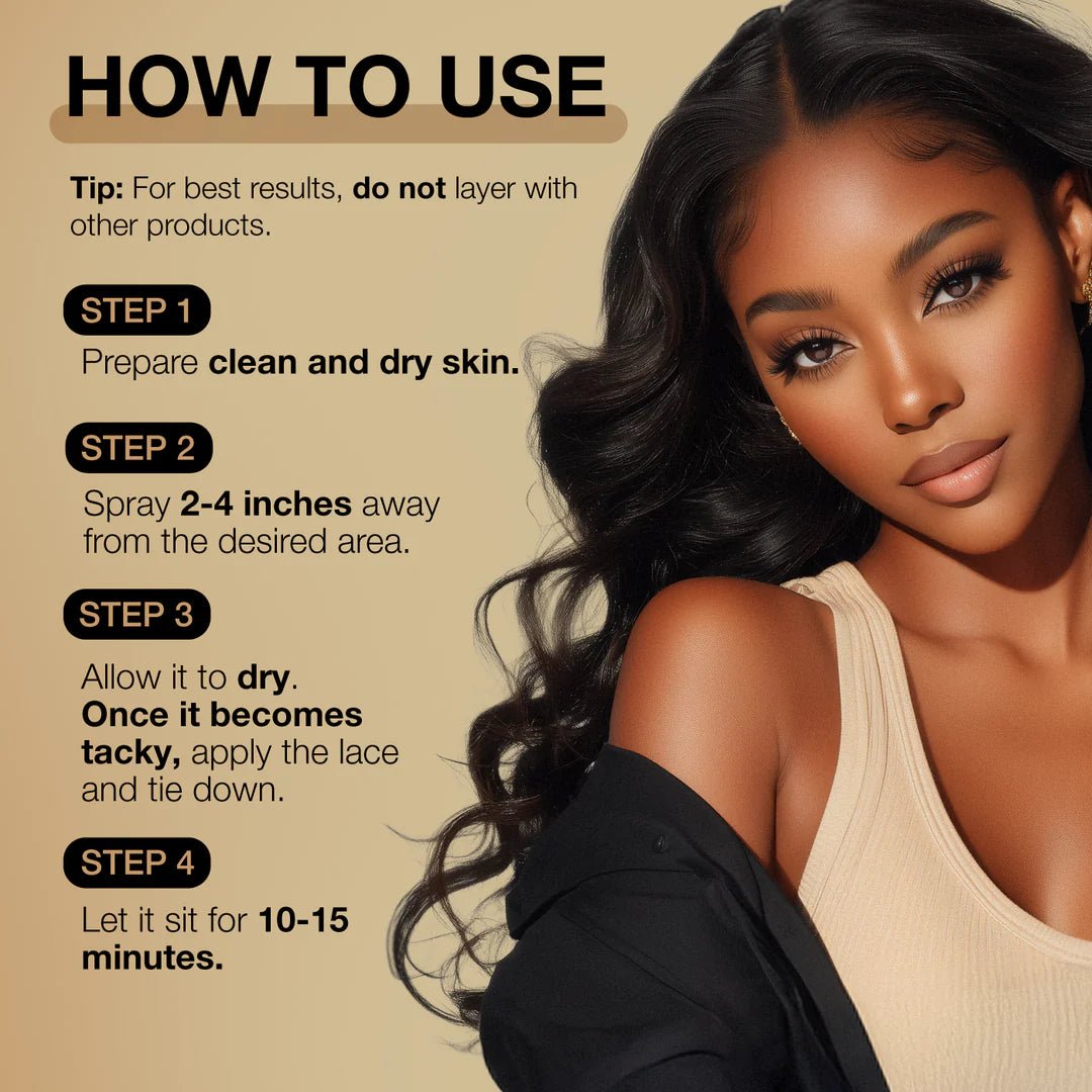 Ebin Wonder Lace Bond Adhesive Spray - Sensitive Extreme Firm Hold - Beauty Exchange Beauty Supply