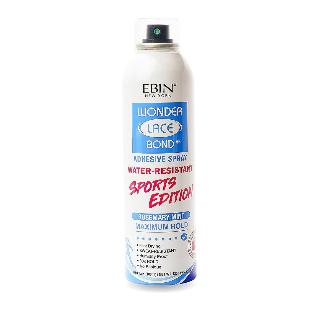 Ebin Wonder Lace Bond Adhesive Spray – Sports Edition - Beauty Exchange Beauty Supply
