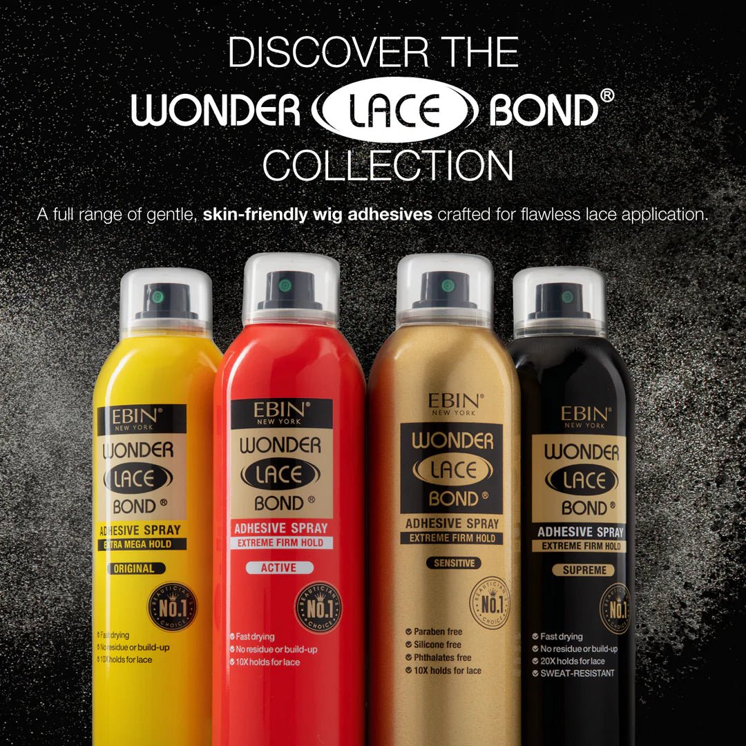 Ebin Wonder Lace Bond Adhesive Spray - Supreme Extreme Firm Hold - Beauty Exchange Beauty Supply