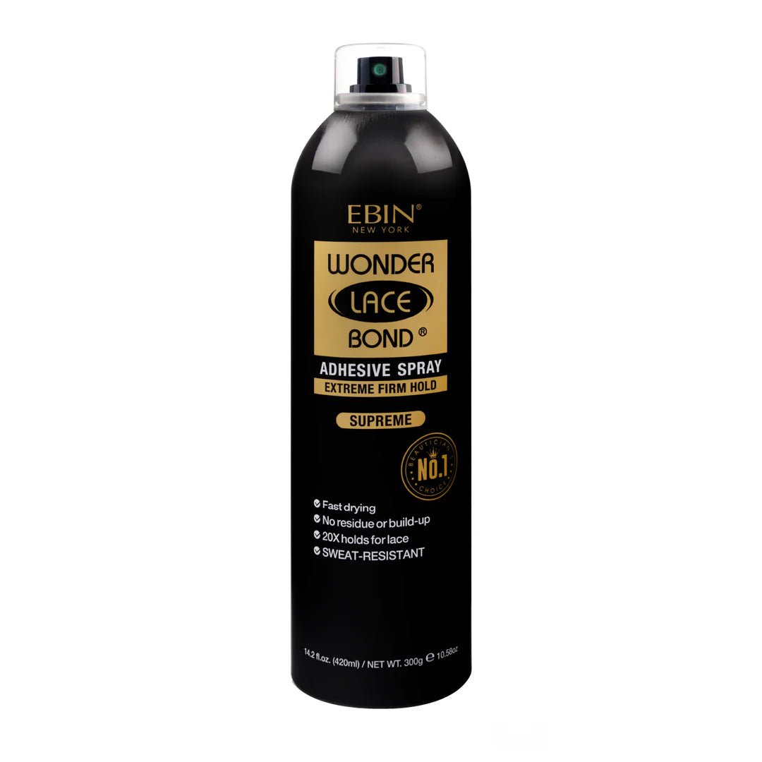 Ebin Wonder Lace Bond Adhesive Spray - Supreme Extreme Firm Hold - Beauty Exchange Beauty Supply