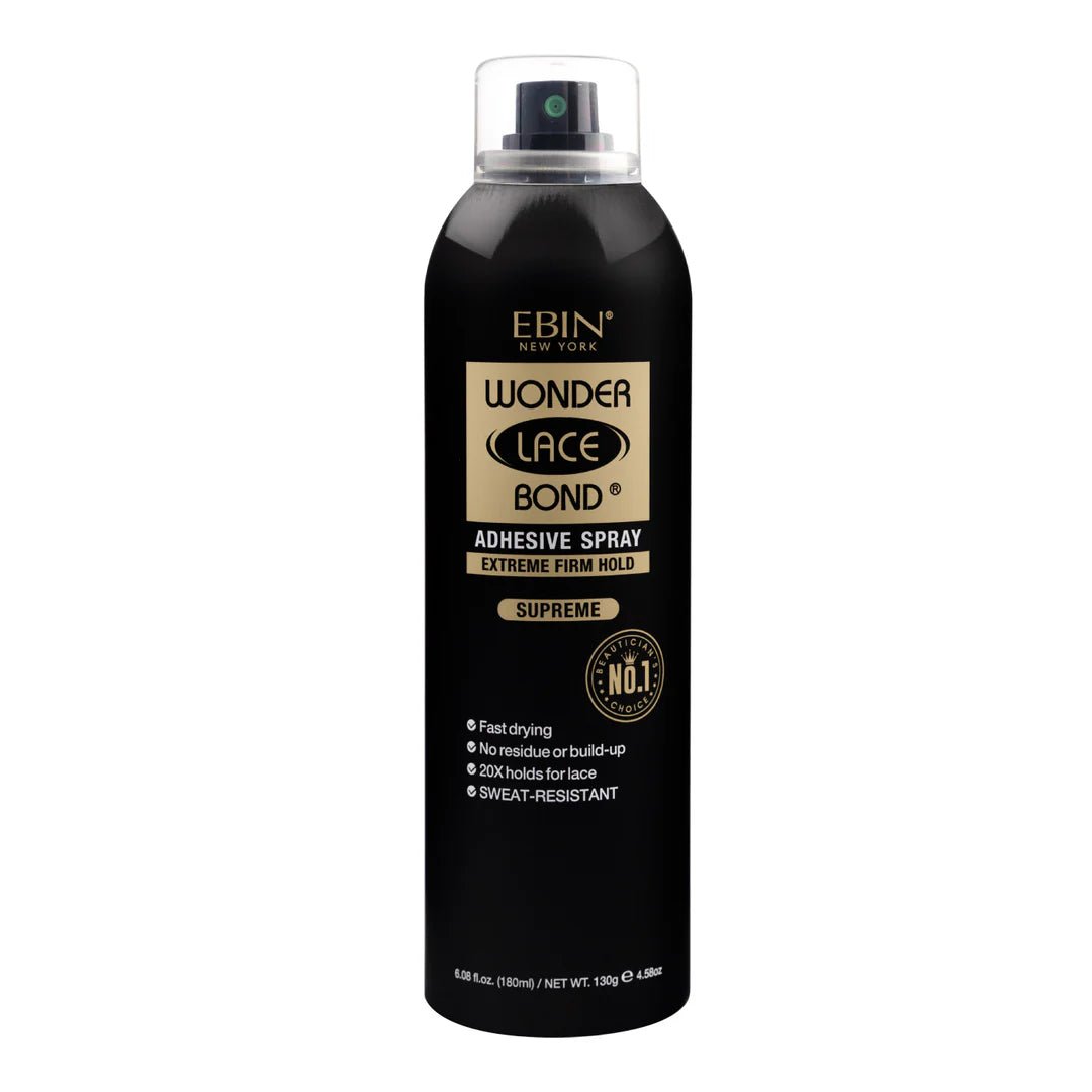 Ebin Wonder Lace Bond Adhesive Spray - Supreme Extreme Firm Hold - Beauty Exchange Beauty Supply