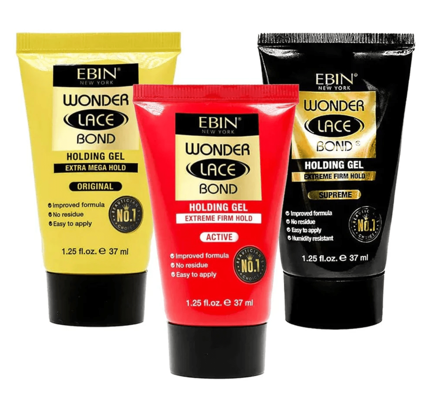 Ebin Wonder Lace Bond Holding Gel Extra Mega Hold - 1.25oz - Beauty Exchange Beauty Supply