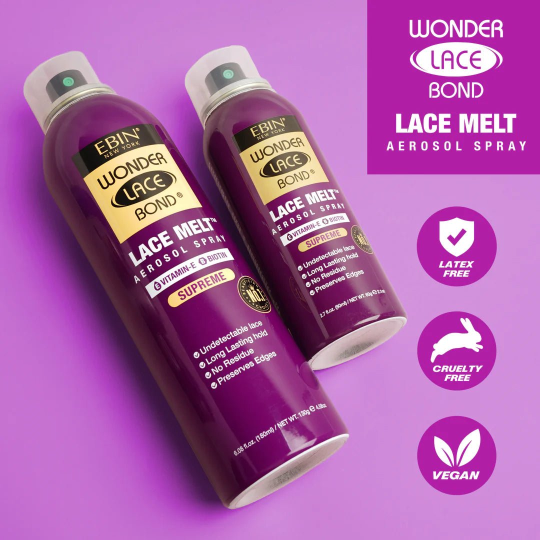 Ebin Wonder Lace Bond Lace Melt Aerosol Spray - Beauty Exchange Beauty Supply