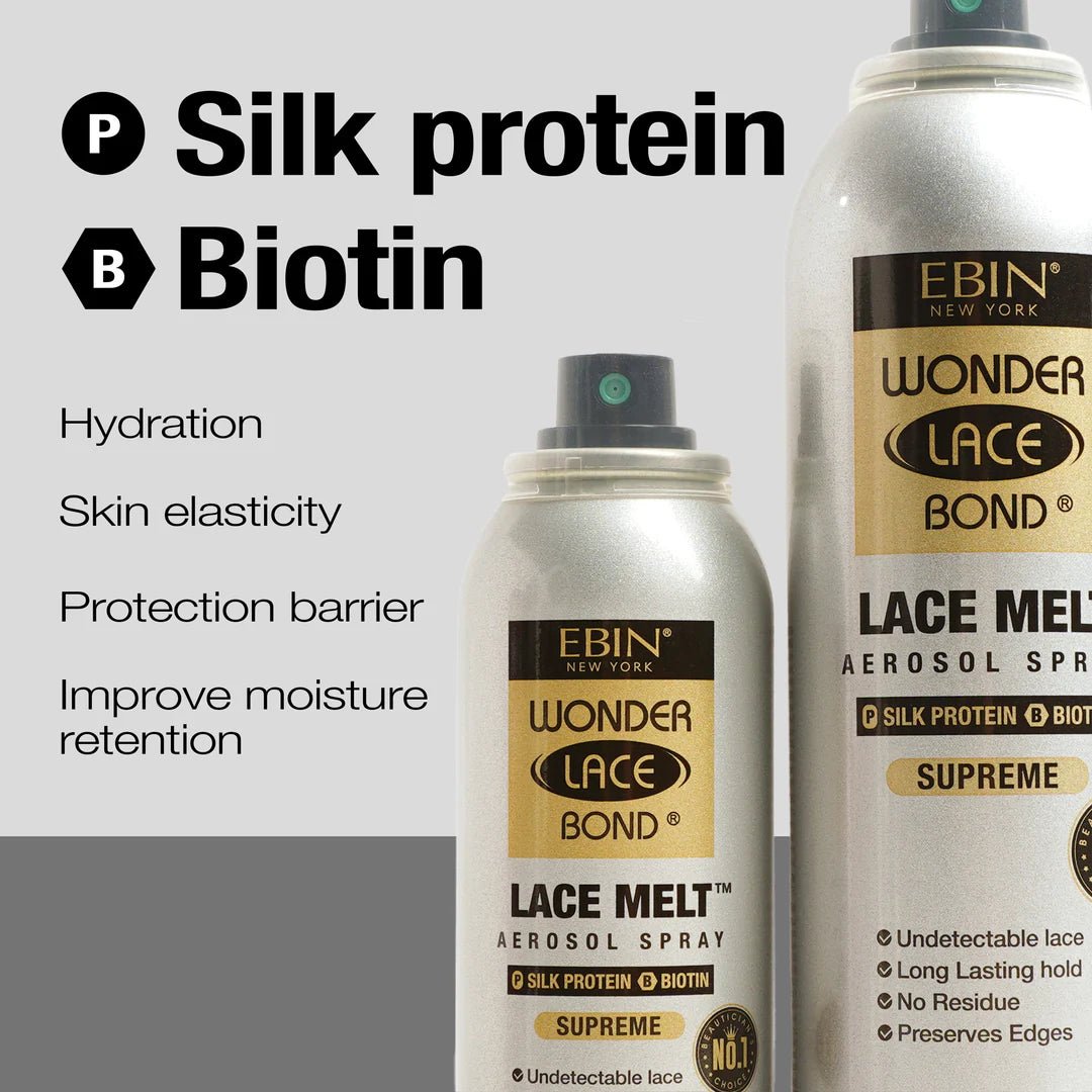 Ebin Wonder Lace Bond Lace Melt Aerosol Spray - Beauty Exchange Beauty Supply