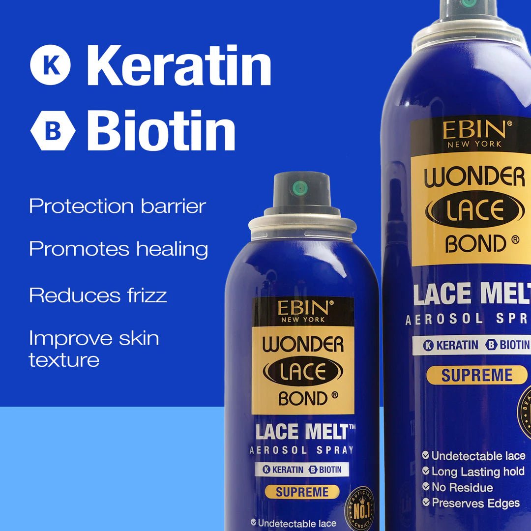 Ebin Wonder Lace Bond Lace Melt Aerosol Spray - Beauty Exchange Beauty Supply