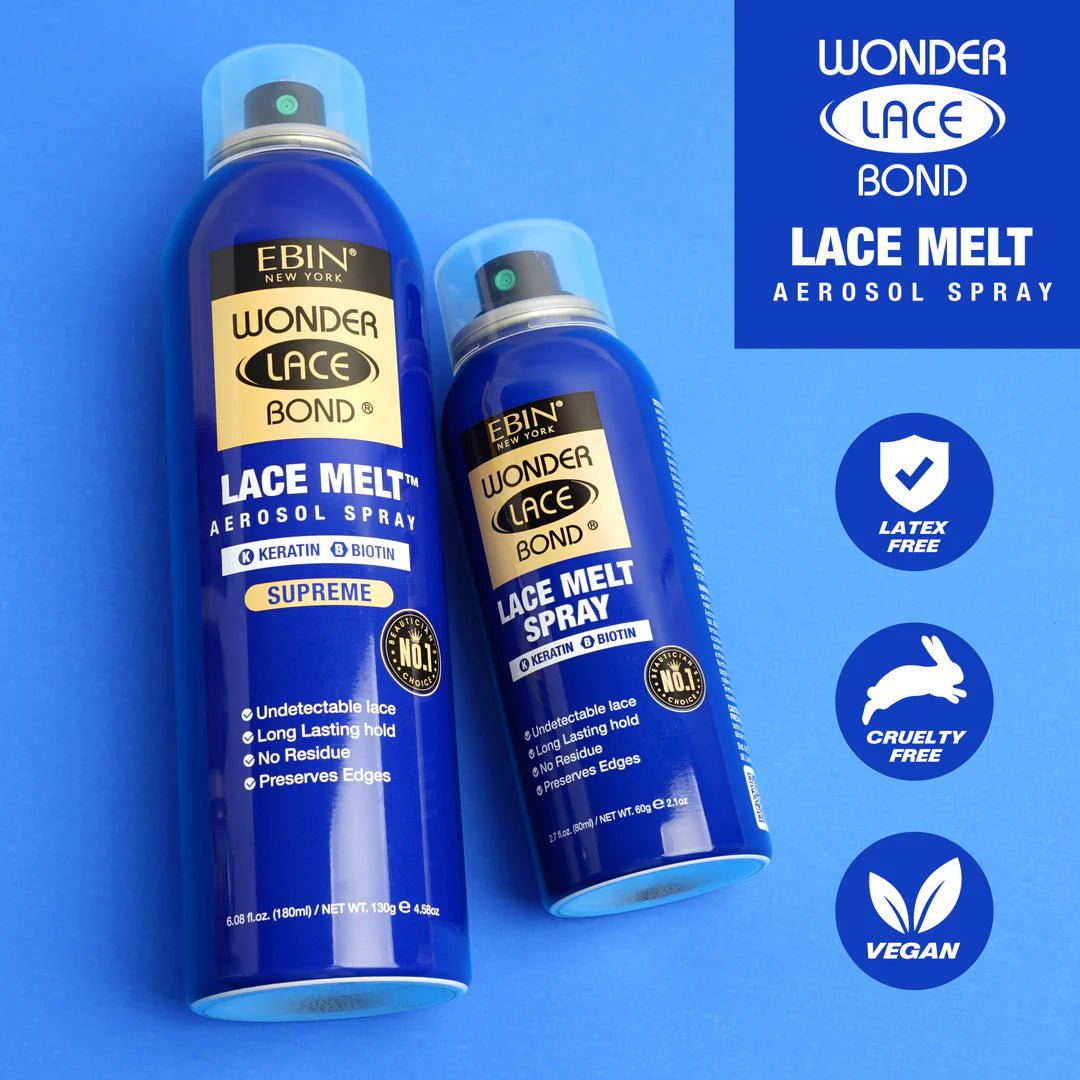 Ebin Wonder Lace Bond Lace Melt Aerosol Spray - Beauty Exchange Beauty Supply