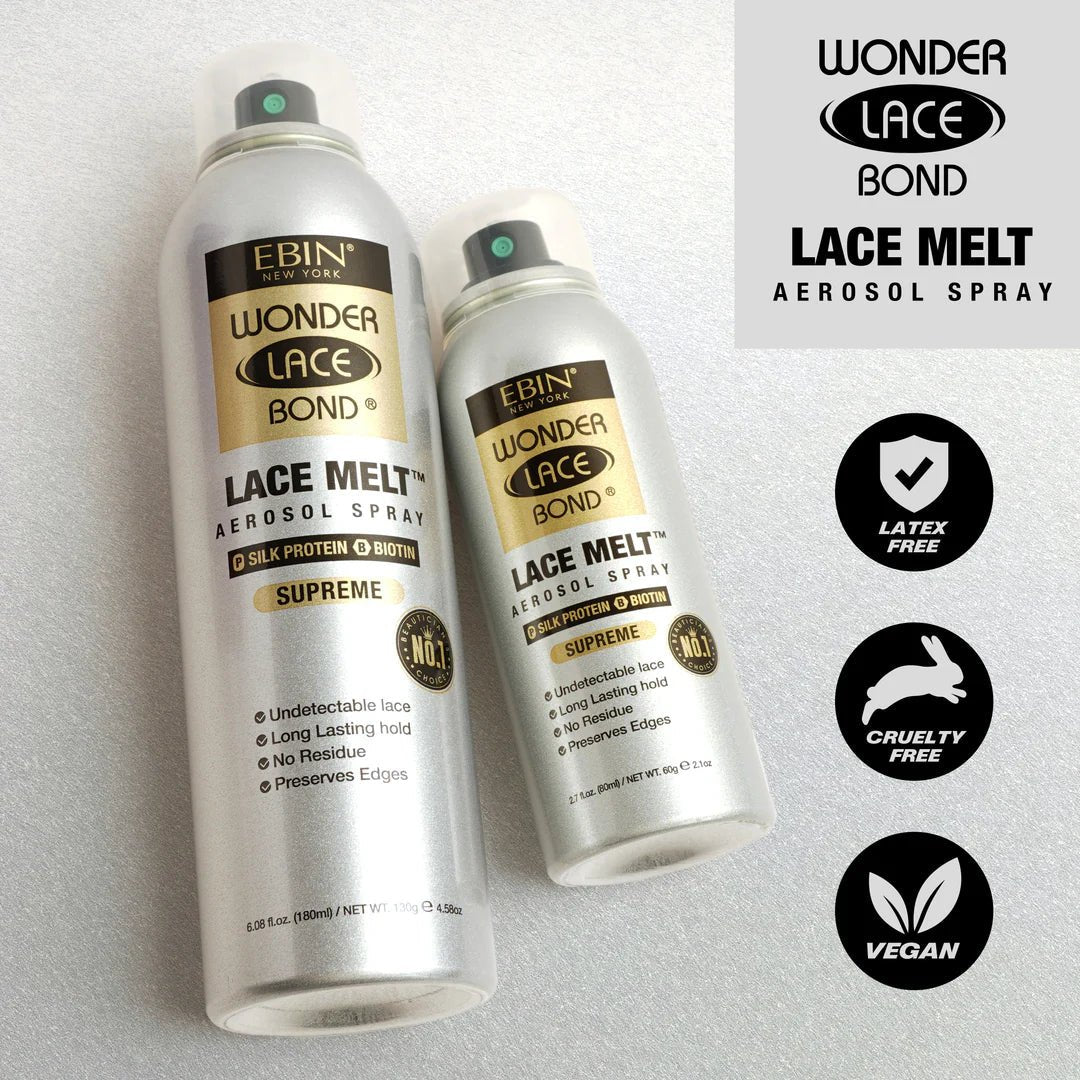 Ebin Wonder Lace Bond Lace Melt Aerosol Spray - Beauty Exchange Beauty Supply