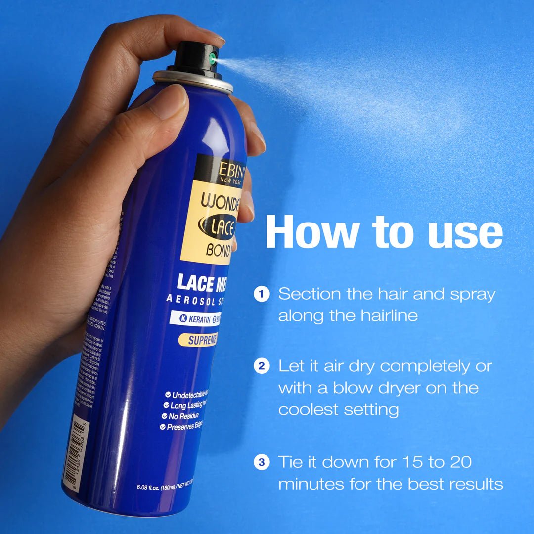 Ebin Wonder Lace Bond Lace Melt Aerosol Spray - Beauty Exchange Beauty Supply