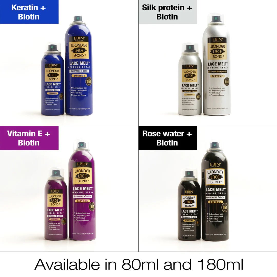 Ebin Wonder Lace Bond Lace Melt Aerosol Spray - Beauty Exchange Beauty Supply