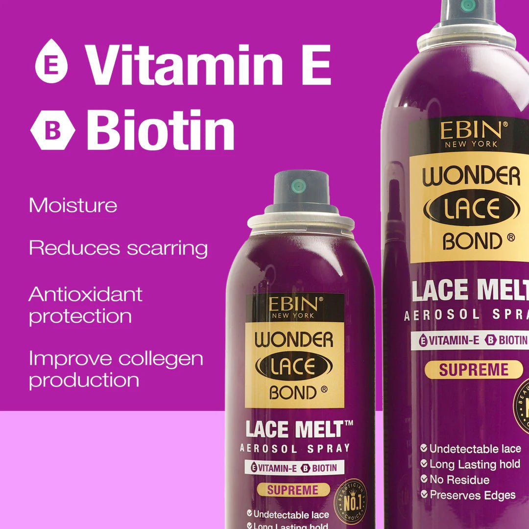 Ebin Wonder Lace Bond Lace Melt Aerosol Spray - Beauty Exchange Beauty Supply