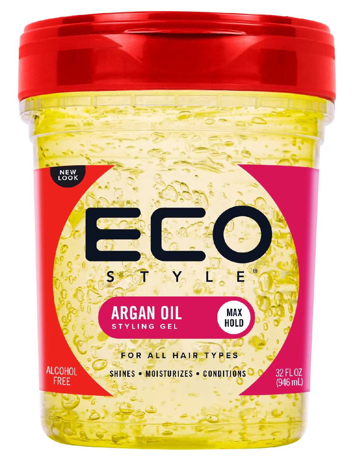 Eco Style Professional Styling Gel - Argan Oil - Beauty Exchange Beauty Supply
