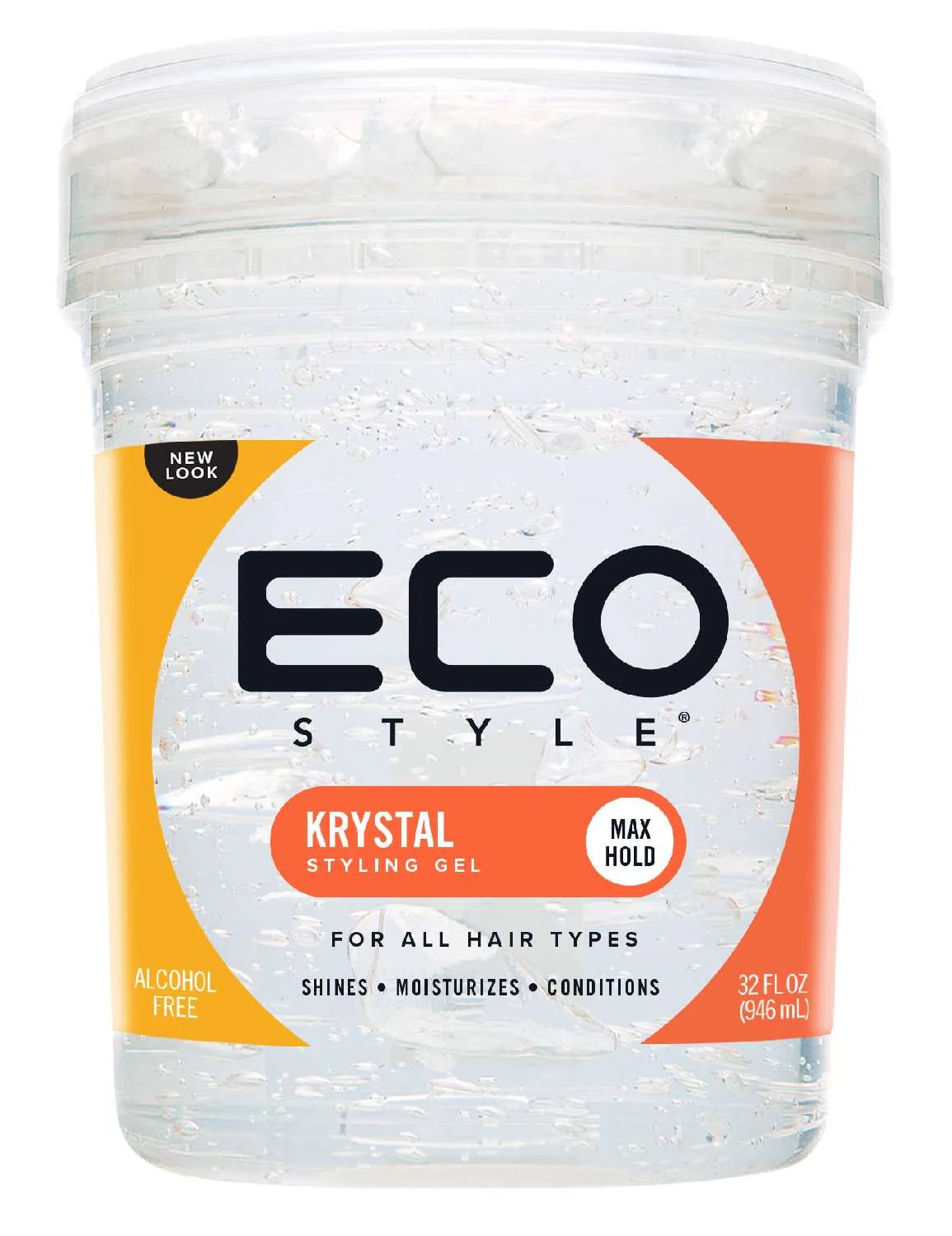 Eco Style Professional Styling Gel - Krystal - Beauty Exchange Beauty Supply