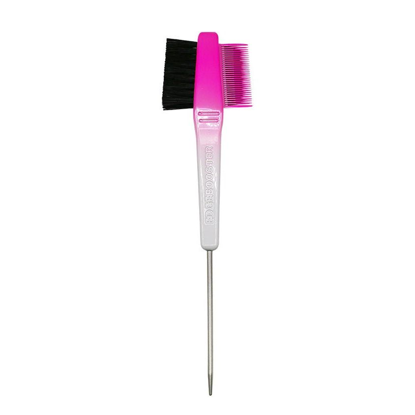 EDGEBOOSTER Brush + Comb – Dual - Sided Tool for Baby Hair & Sleek Styling | 4 Color Mini Combos - Beauty Exchange Beauty Supply