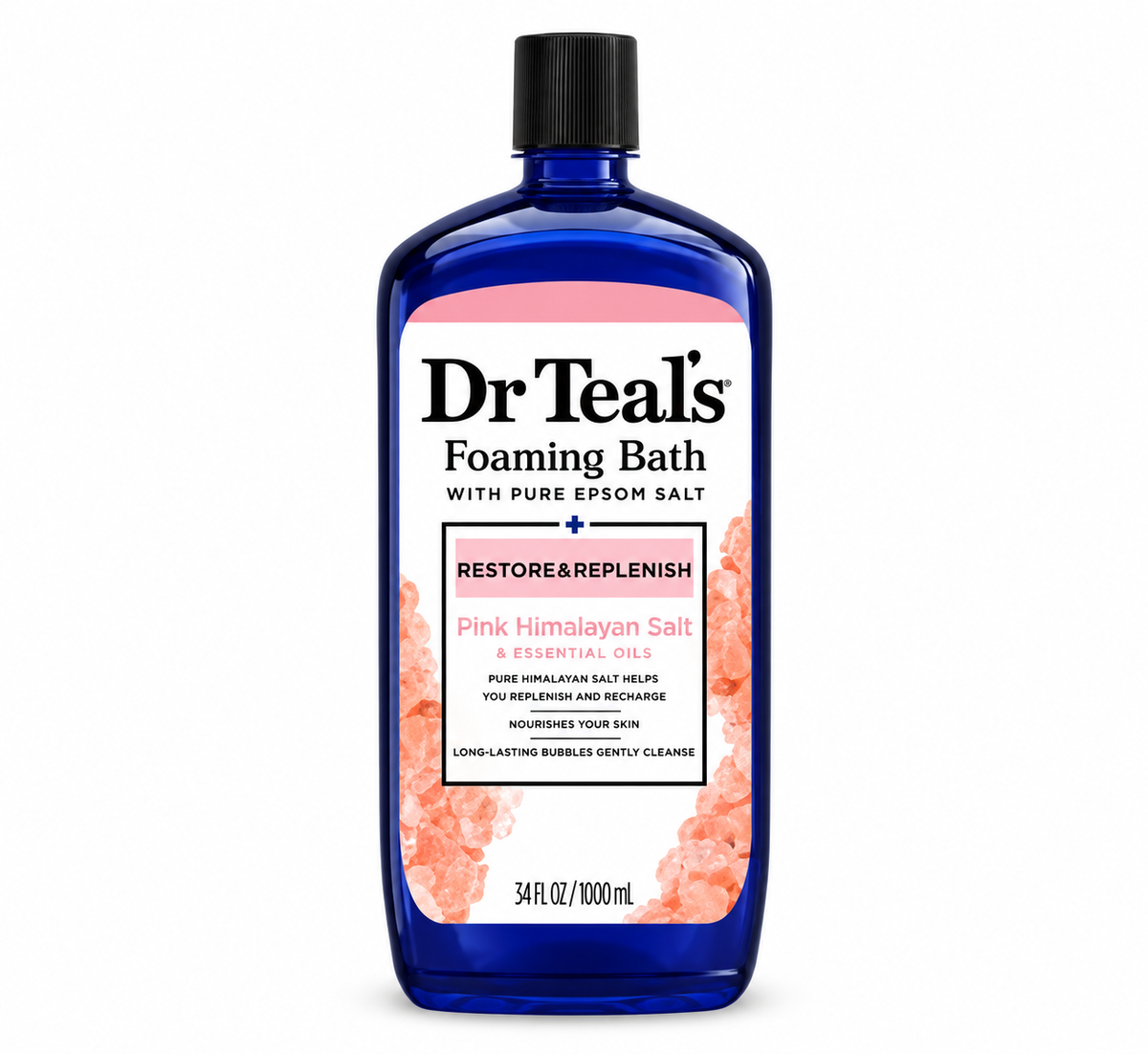 Dr Teal's Foaming Bath with Pure Epsom Salt – 34oz