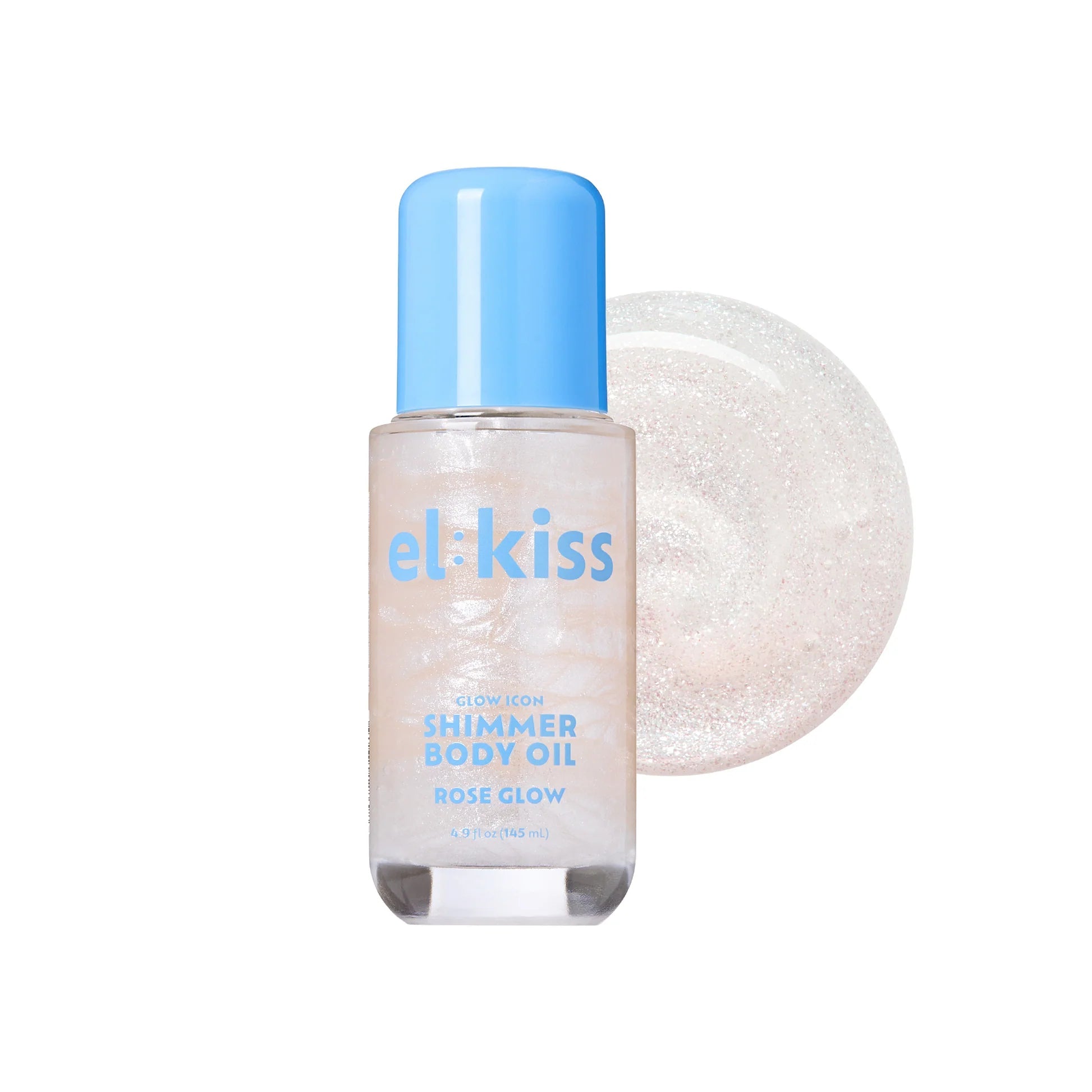 El Kiss Glow Icon Shimmer Hair & Body Oil – 3.38 fl oz - Beauty Exchange Beauty Supply