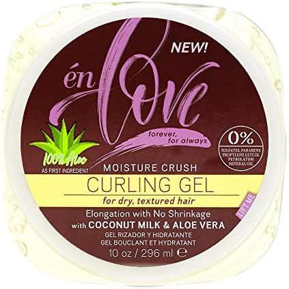 én Love Moisture Crush Curling Gel – Coconut & Aloe - Beauty Exchange Beauty Supply