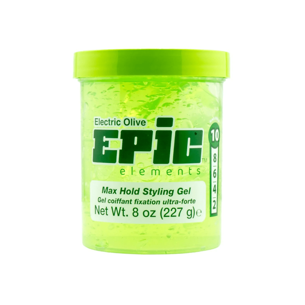 Epic Max Hold Styling Gel – Ice or Olive - Beauty Exchange Beauty Supply