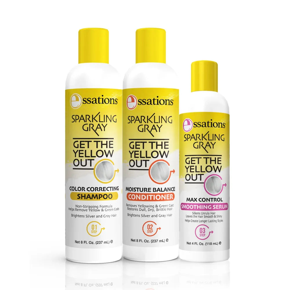Essations Sparkling Gray Yellow Out Smoothing Serum - Beauty Exchange Beauty Supply