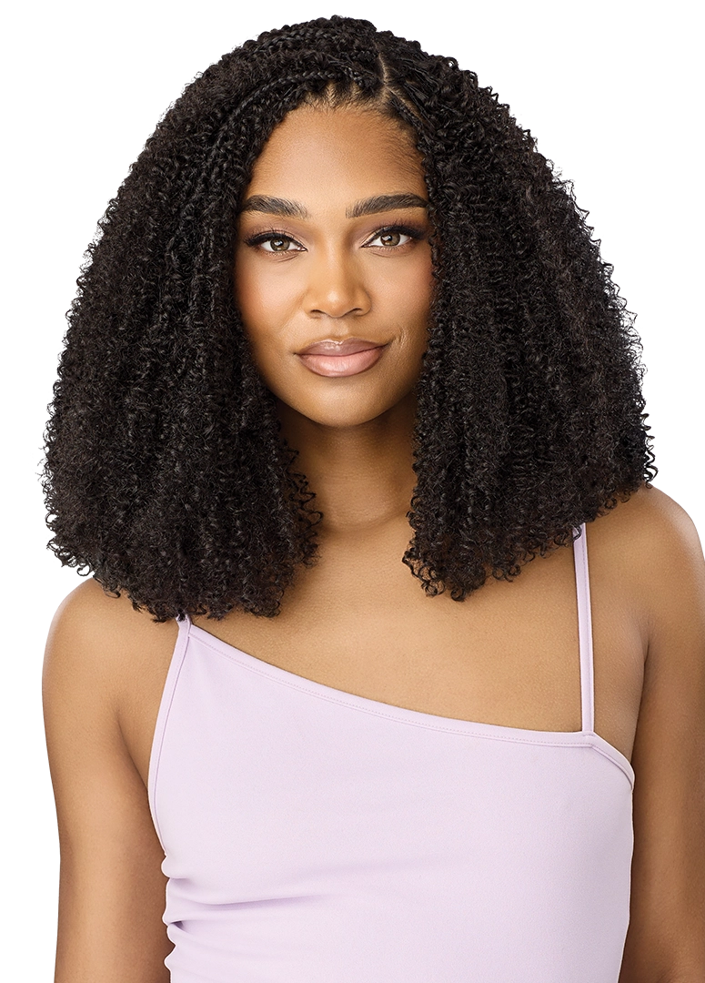 Outre Purple Pack Brazilian Feather Crochet Type 4 Frappe – 12"