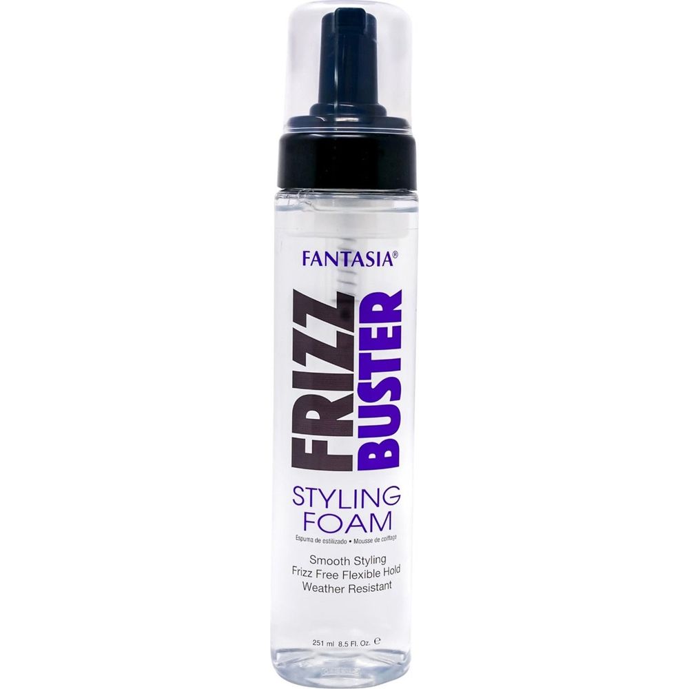 Fantasia Frizz Buster Styling Foam – Anti - Frizz & Extra Hold (8.5oz) - Beauty Exchange Beauty Supply